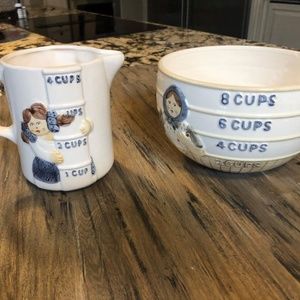 Sigma the Tastesetter Measuring bowl and Cup Set
